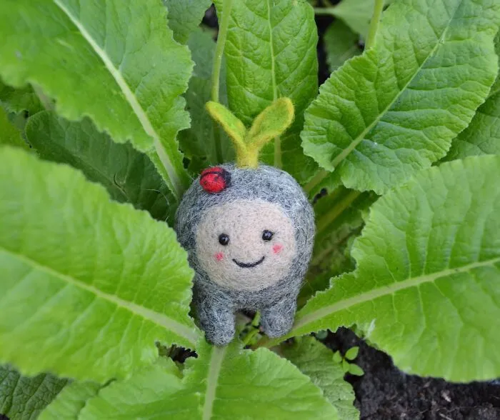 7 Forest Spirits That I Made From Felt