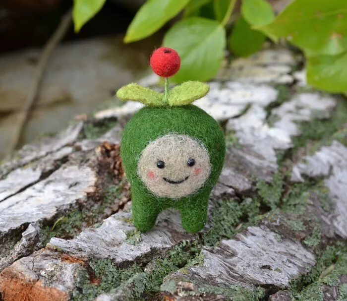 7 Forest Spirits That I Made From Felt