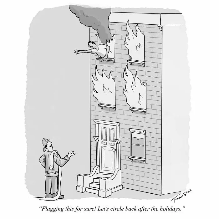 This New Yorker Cartoonist Might Make You Laugh With His Witty Single-Panel Comics (30 Pics)
