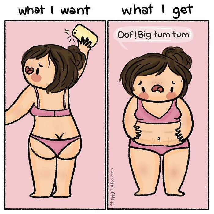 Artist Illustrates All The Struggles She Runs Into In Her Daily Life In Fun And Quirky Comics (35 New Pics)