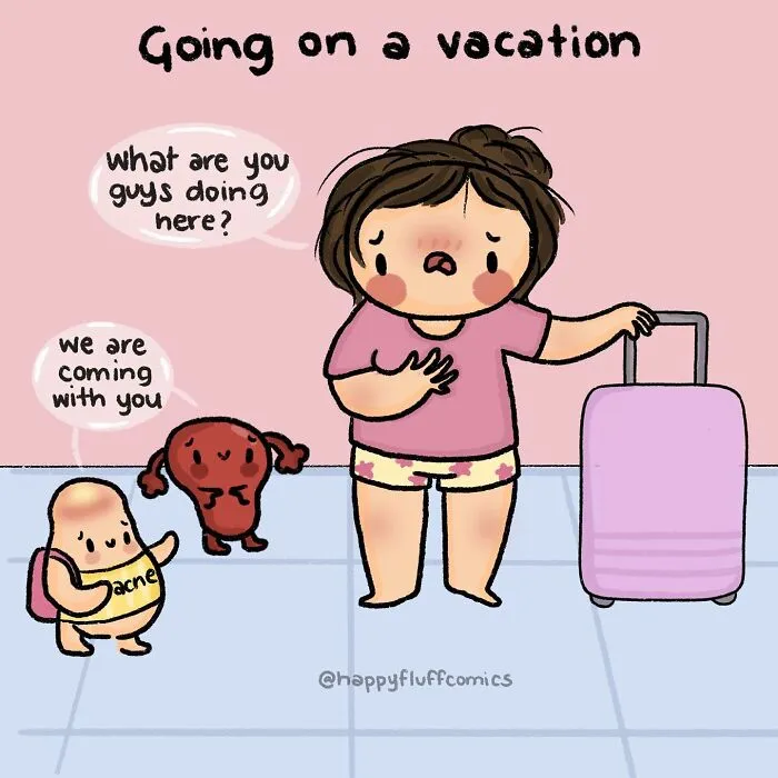 Artist Illustrates All The Struggles She Runs Into In Her Daily Life In Fun And Quirky Comics (35 New Pics)