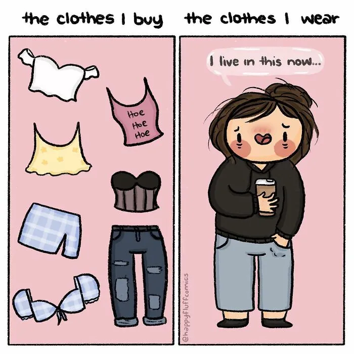 Artist Illustrates All The Struggles She Runs Into In Her Daily Life In Fun And Quirky Comics (35 New Pics)