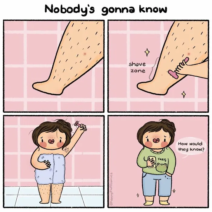Artist Illustrates All The Struggles She Runs Into In Her Daily Life In Fun And Quirky Comics (35 New Pics)