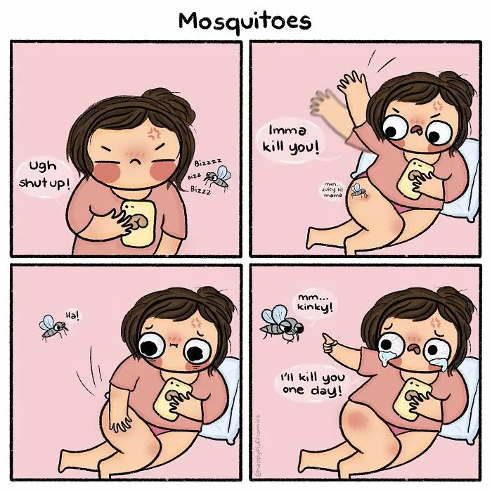 Artist Illustrates All The Struggles She Runs Into In Her Daily Life In Fun And Quirky Comics (35 New Pics)