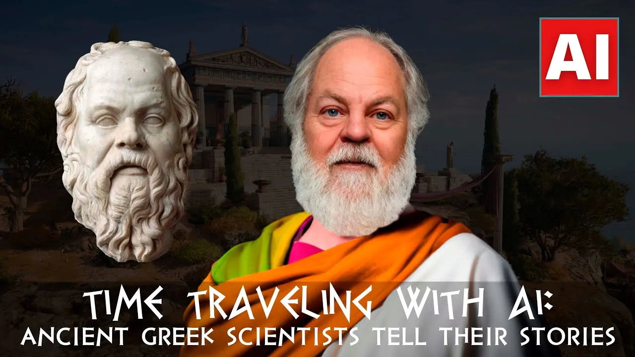 Time Traveling With Ai: Ancient Greek Scientists Tell Their Stories