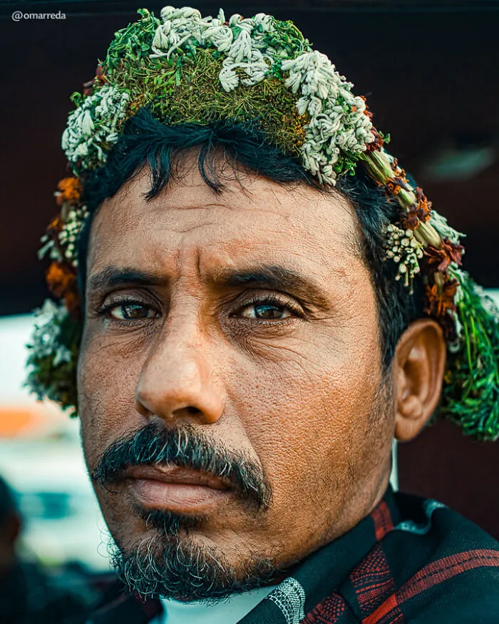 My 18 Portraits Of The Flower Men Of Saudi Arabia