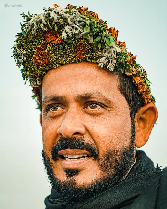 My 18 Portraits Of The Flower Men Of Saudi Arabia