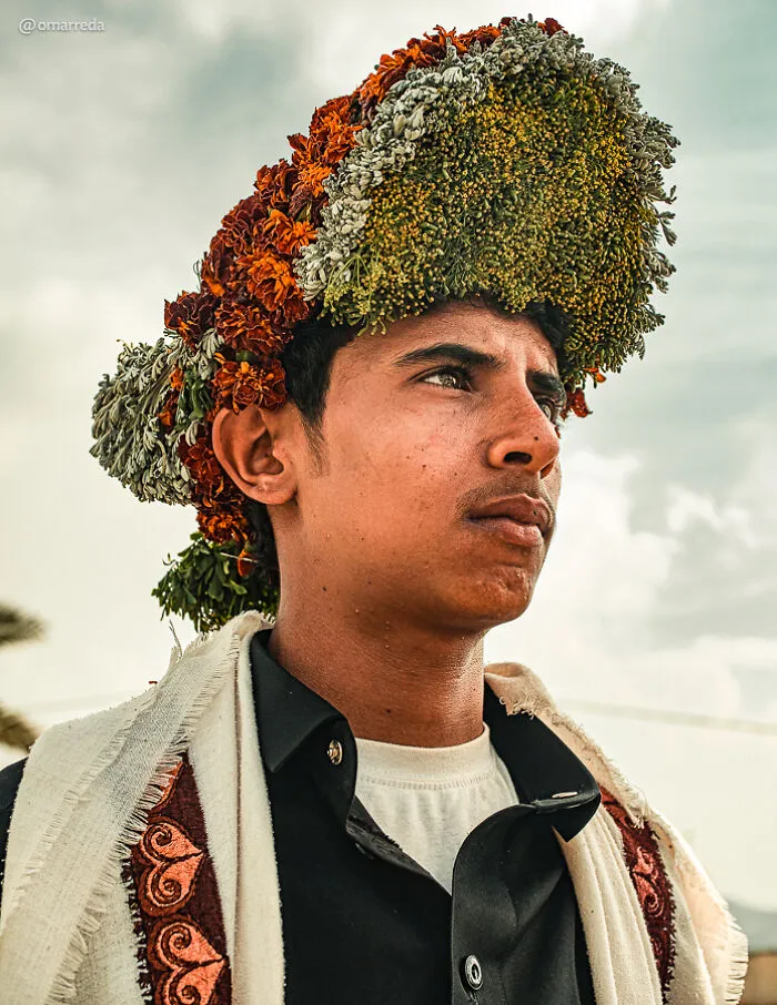 My 18 Portraits Of The Flower Men Of Saudi Arabia