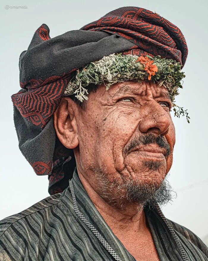My 18 Portraits Of The Flower Men Of Saudi Arabia