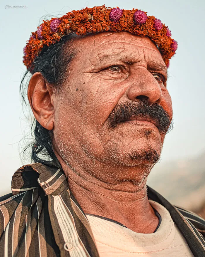 My 18 Portraits Of The Flower Men Of Saudi Arabia