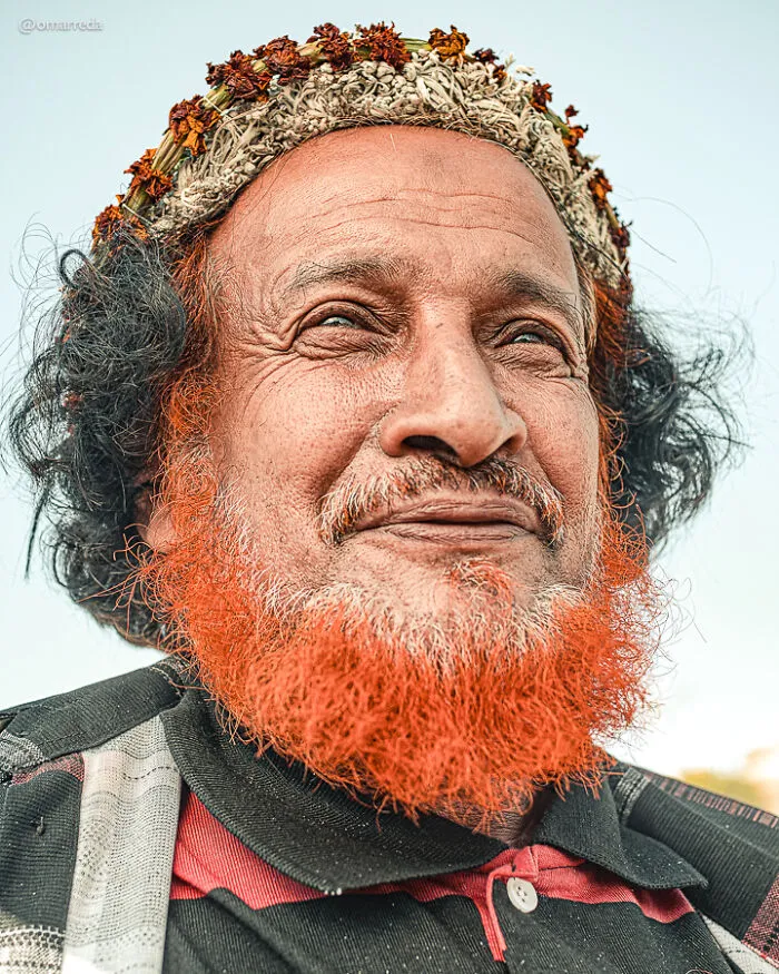 My 18 Portraits Of The Flower Men Of Saudi Arabia