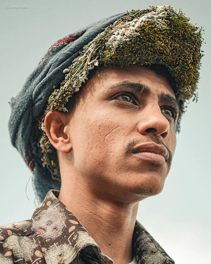 My 18 Portraits Of The Flower Men Of Saudi Arabia