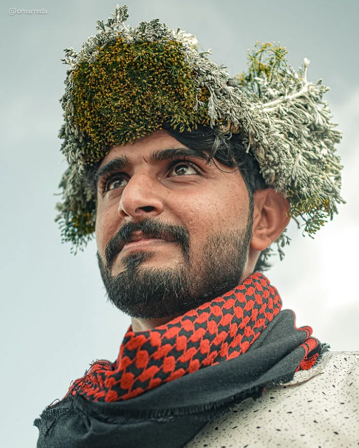 My 18 Portraits Of The Flower Men Of Saudi Arabia