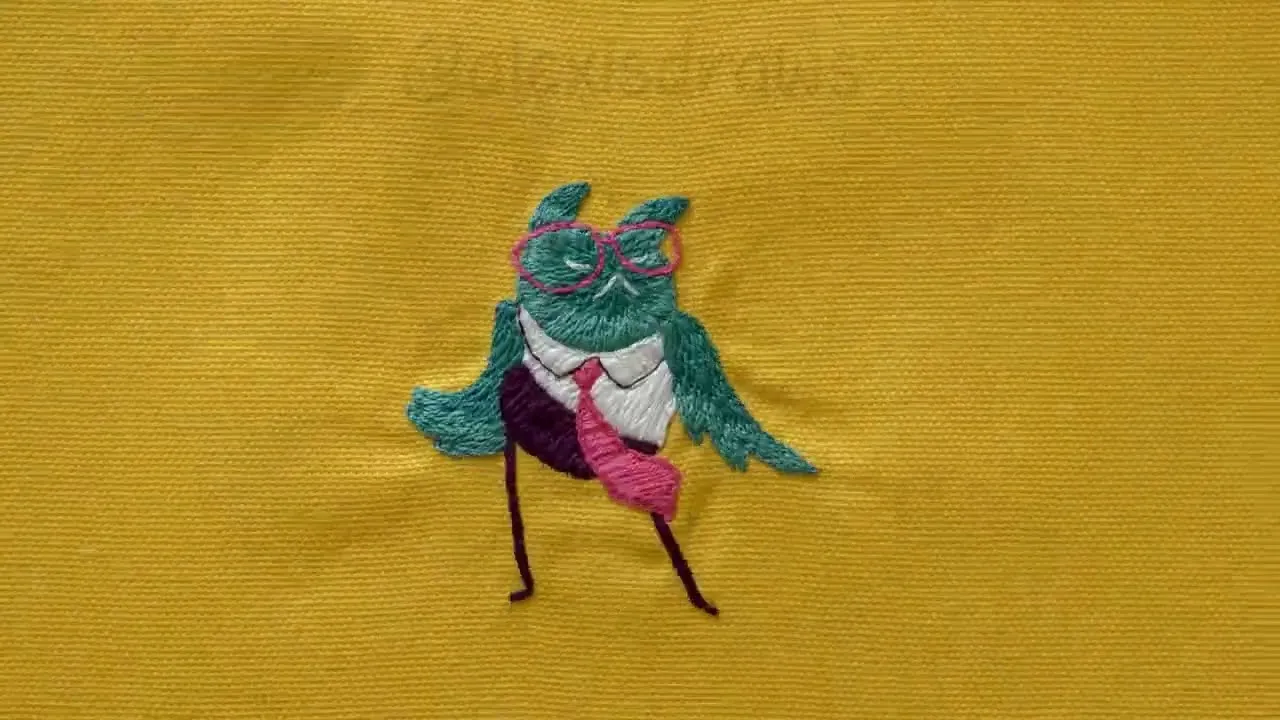 I Make Animations Using Embroidery