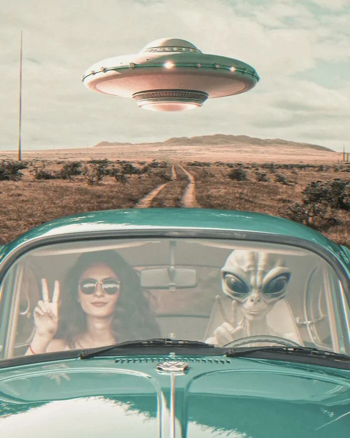 My 60 Surreal Collages That Combine Past And The Future Into Retro-Futuristic Artwork
