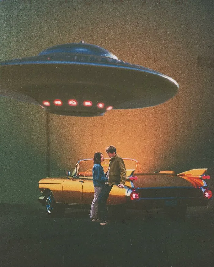 My 60 Surreal Collages That Combine Past And The Future Into Retro-Futuristic Artwork