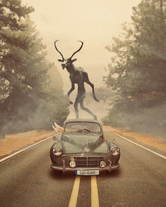 My 60 Surreal Collages That Combine Past And The Future Into Retro-Futuristic Artwork
