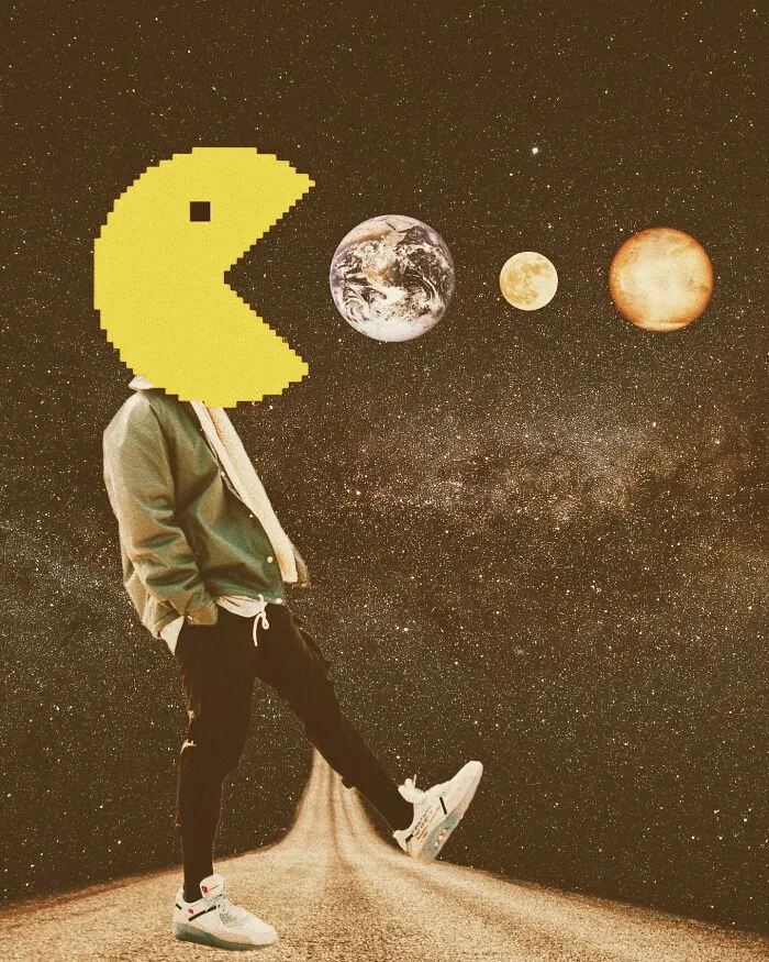 My 60 Surreal Collages That Combine Past And The Future Into Retro-Futuristic Artwork