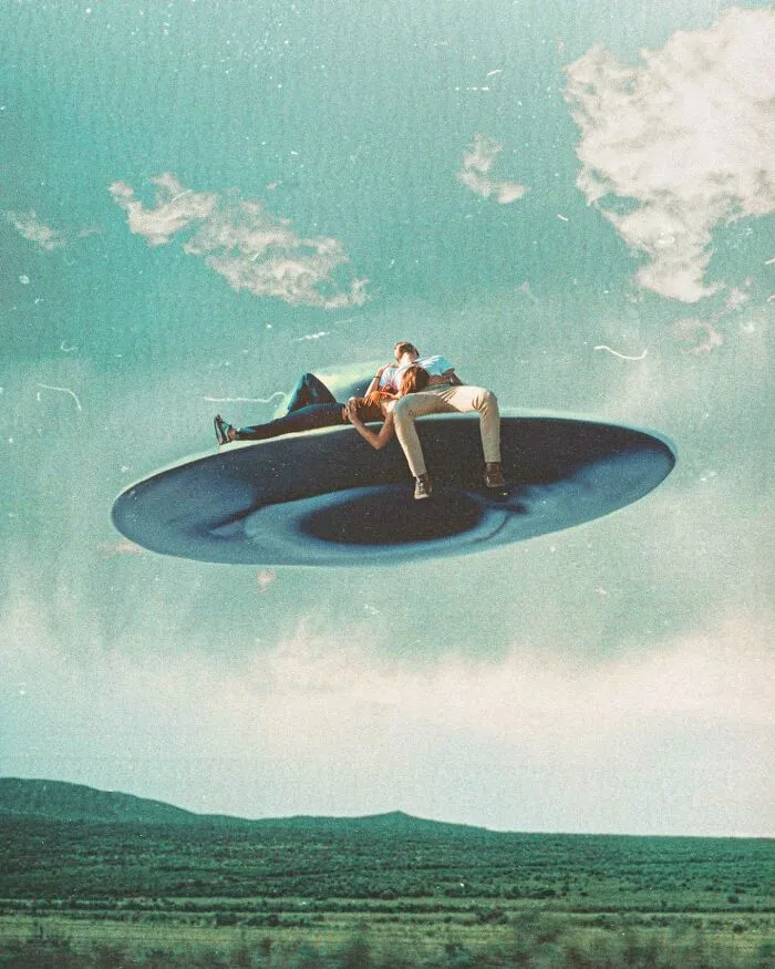 My 60 Surreal Collages That Combine Past And The Future Into Retro-Futuristic Artwork