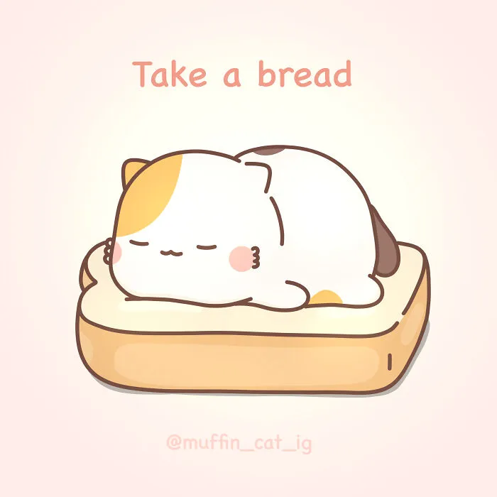 Muffin Reminding You To Take A Break