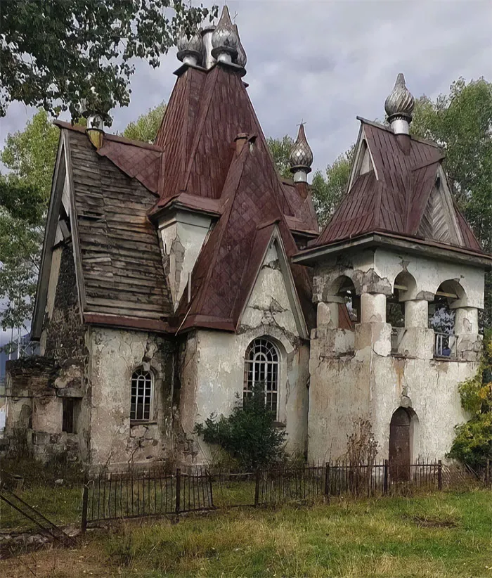 An Abandoned  Church Located In Armenia