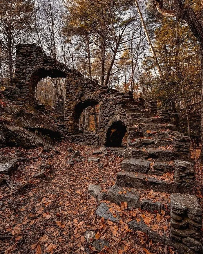 Madame Sherri's Castle In Chesterfield, New Hampshire