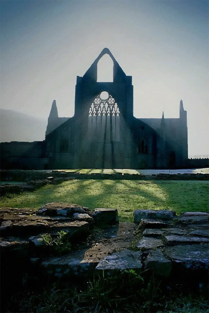 Beautiful Picture Of Tintern Abbey, Monmouthshire
