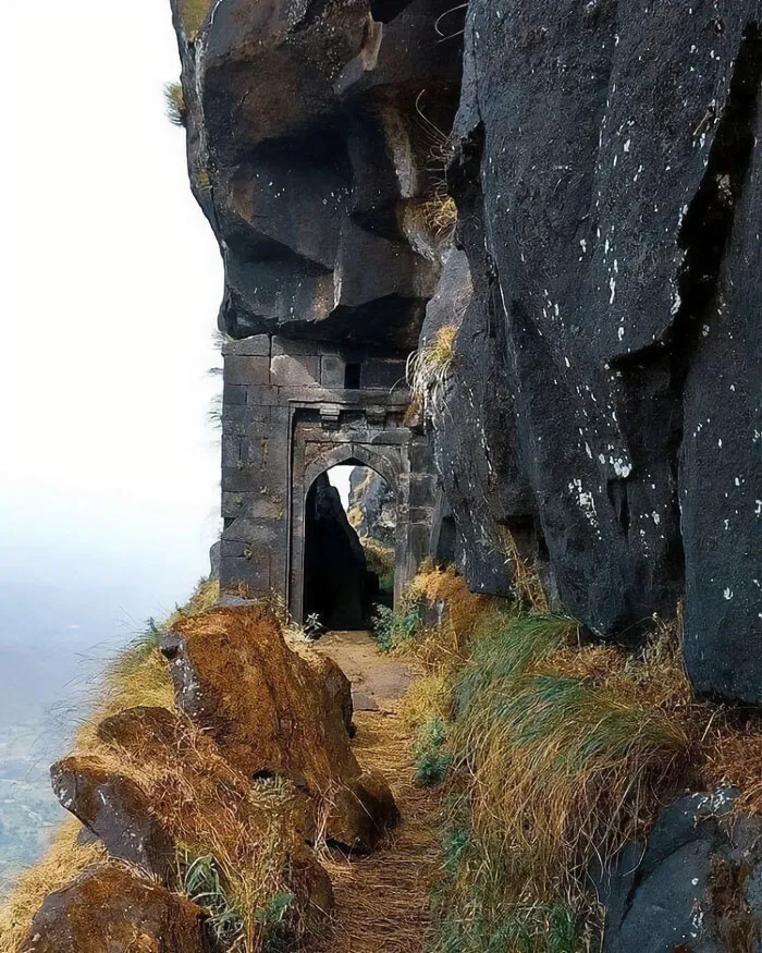 Devil’s Entrance In The Highest Point Of The Mountain
