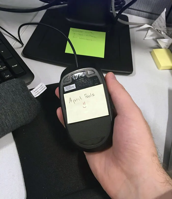 April Fools Office Prank. It Has Been Called Twice Already