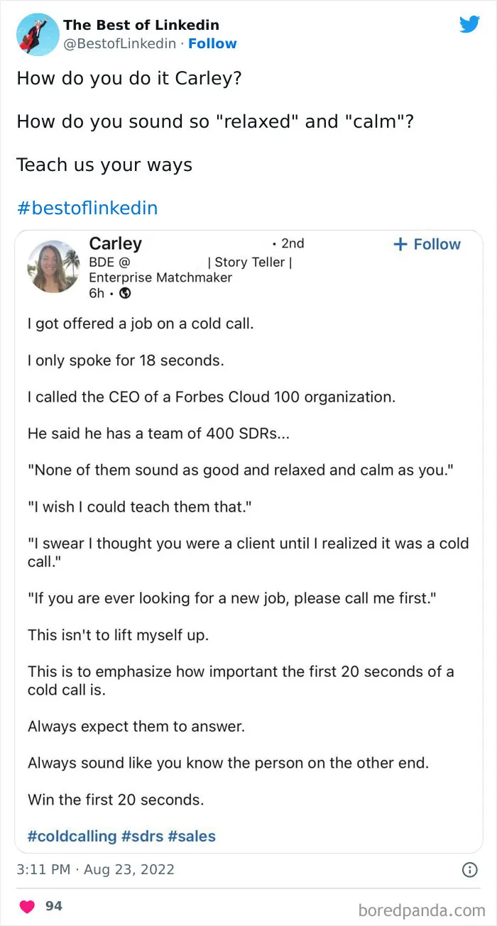 35 Times LinkedIn ‘Influencers’ Embarrassed Themselves And Got Dragged On This Twitter Page (New Pics)