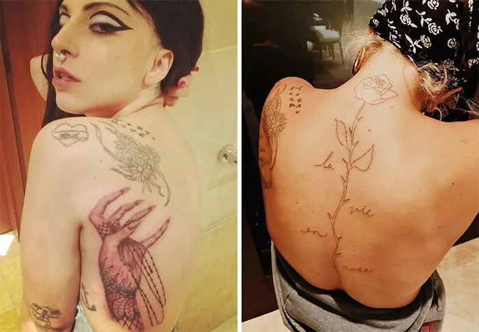 Lady Gaga Tattoos
