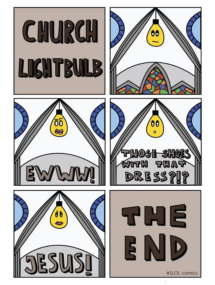 My 30 Comics Showing The Perspective Of A Lightbulb In A Funny Way