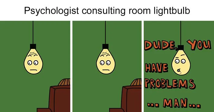My 30 Comics Showing The Perspective Of A Lightbulb In A Funny Way
