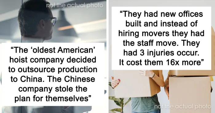 30 Examples of Companies That Tried To Cut Corners To Save Money But Ended Up Paying More In The End