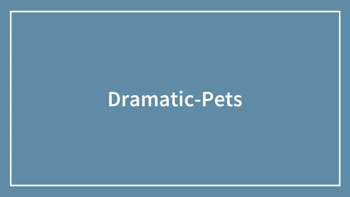 60 Dramatic Pets Whose Drama Queen Skills Are On Point