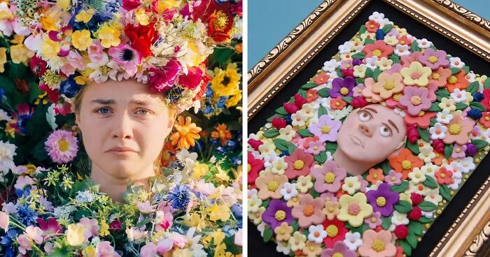 I Am A Clay Artist And Illustrator And I Make 'Paintings' Inspired By Movies I Love (16 Pics)