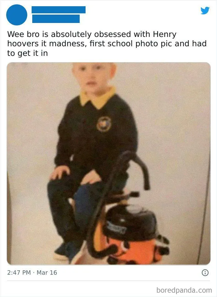 Wee Man Loves Henry The Hoover