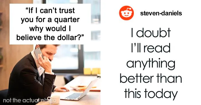 "If You Don't Like It You Can Always Quit": Boss's Words Backfire As Model Employee Gets A New Job Right In Front Of His Eyes