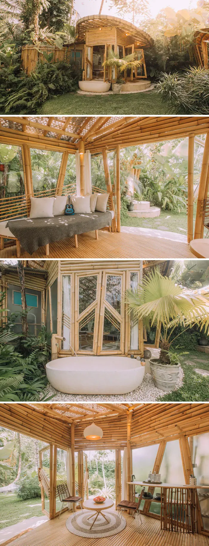 Eco Bamboo Home. Selat, Bali, Indonesia