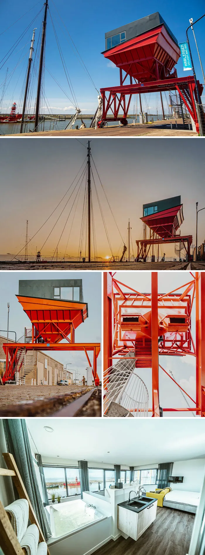 Luxury Suite Overlooking The Wadden Sea. Harlingen, Friesland, Netherlands
