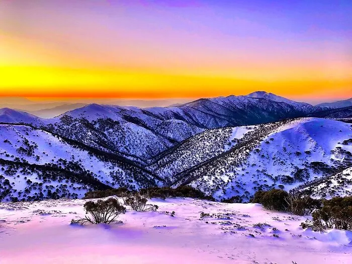 Australian Alps Get More Snowfall Than The Swiss Alps