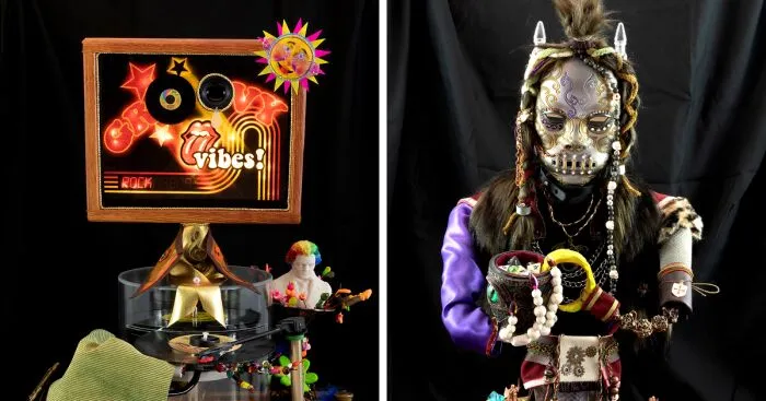 My 12 Sculptures Called 'Imagination And The Machine Automata'