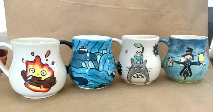 Here Are Some Ghibli Mugs That I Made (10 Pics)
