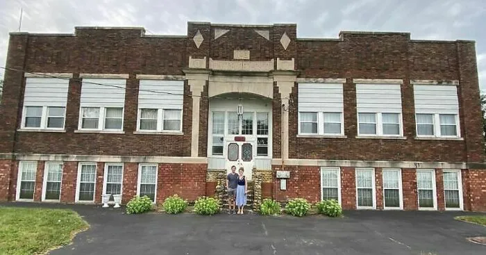 We Bought An Old Grade School And Are Turning It Into Our Home, Here's Some Wild Stuff We Found Inside