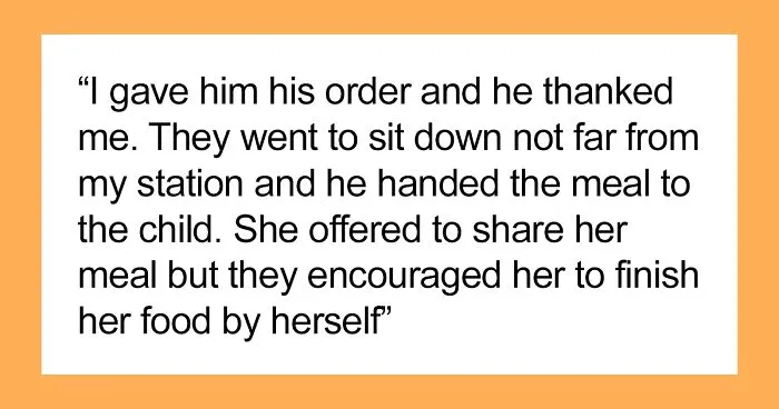 This Man’s Colleague Keeps Silent When A Man Gives Extra Food To A Family In Need, But Later Uses It Against Him