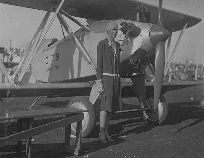 First Woman To Fly Solo Over The Atlantic