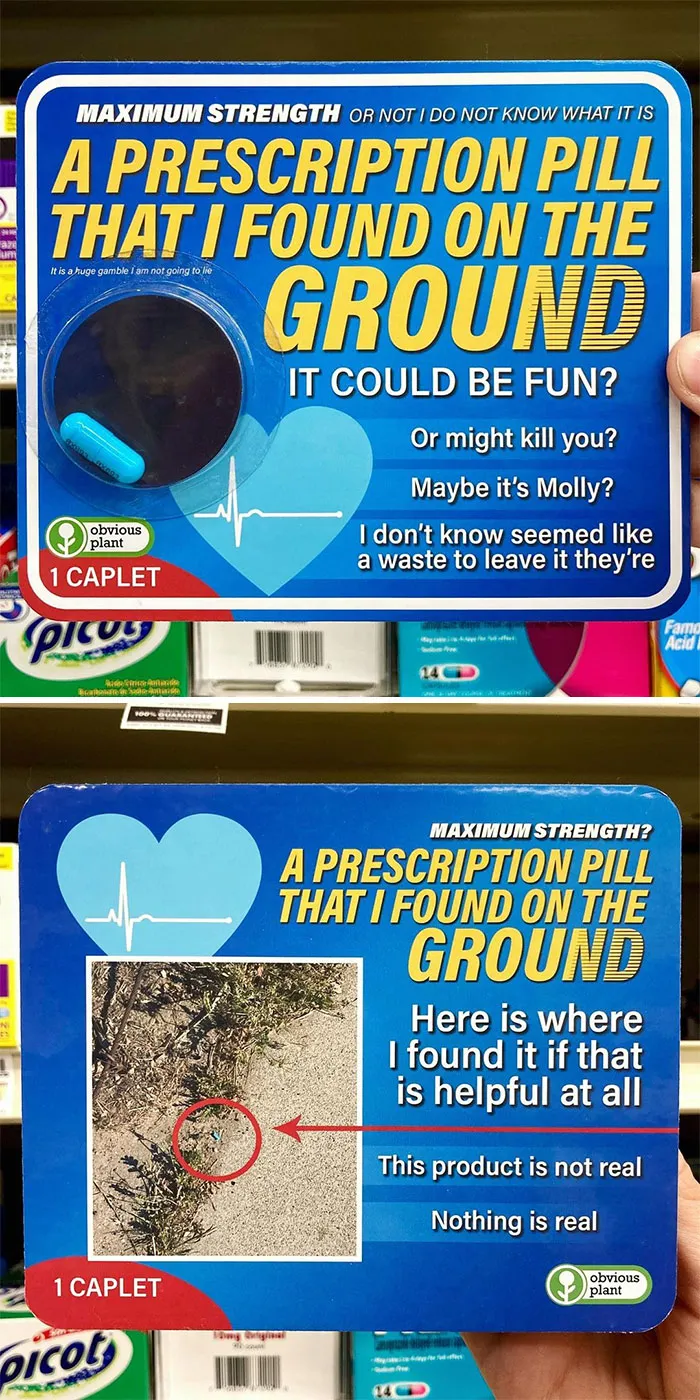 40 Hilariously Bizarre Fake Products Left In Real Stores By ‘Obvious Plant’ (New Pics)