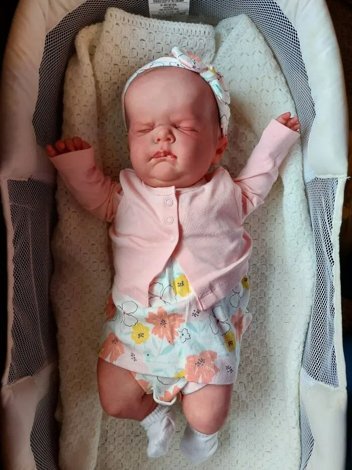 I Collect Reborn Baby Dolls And This Is The Newest Doll In My Collection.her Name A Elena  Rose