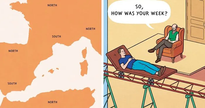 24 Illustrations Depicting The Absurdity Of The Present-Day World By Santiago Bara (New Pics)