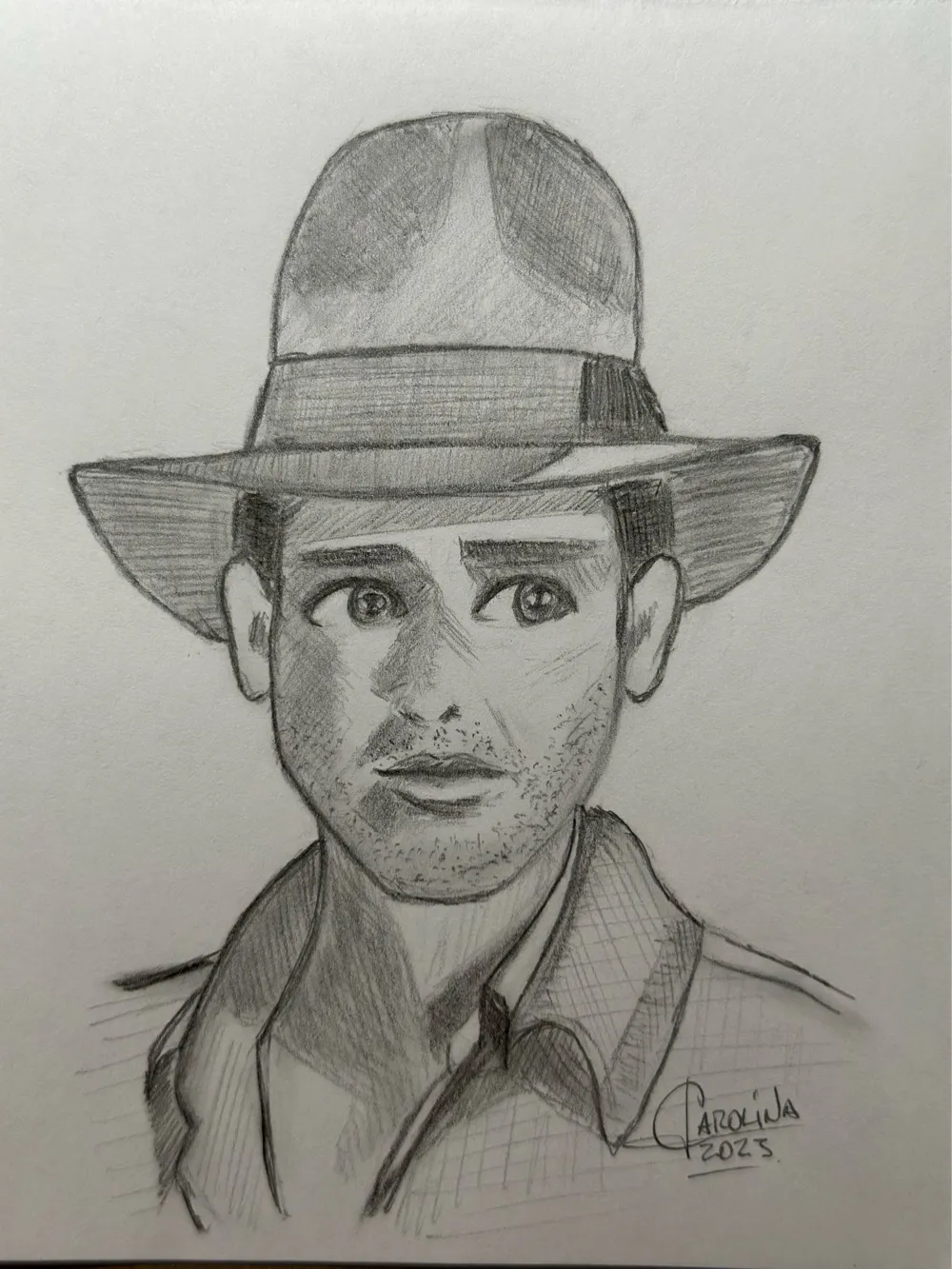 Cartooning Indiana Jones